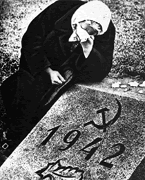 Gravestone, Leningrad.