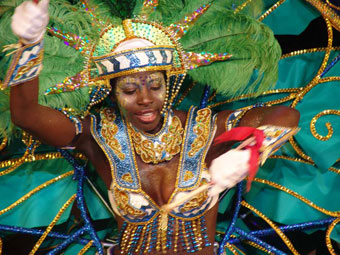 Image of the carnival pictured on the St Paul's Carnival website.