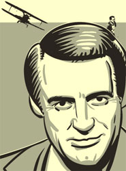 Cary Grant from the comic