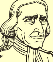 John Wesley from the comic