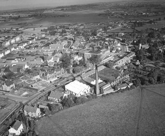 BAC facilities covered with camouflage paint at start of World War Two (Airbus).