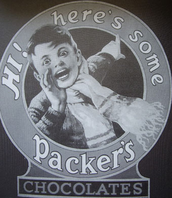 Advertising material for Packer's.