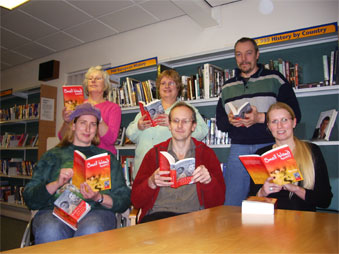  Reading group in Bradley Stoke Library in South Glouchestershire